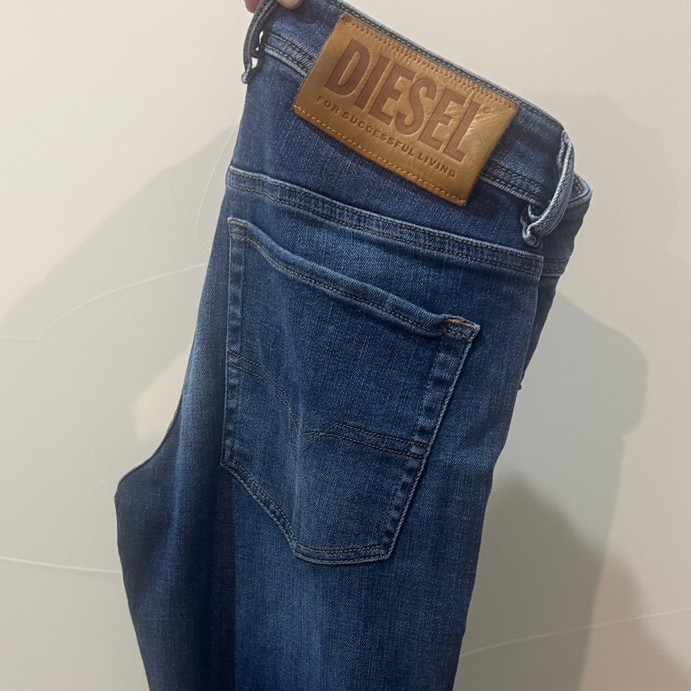 Diesel Men's Dark Blue Slim Jeans